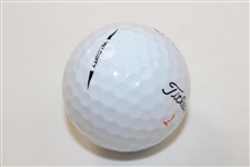 Justin Thomas Signed Masters Logo Golf Ball JSA ALOA