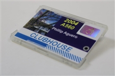 2004 Masters Club House Badge #A560 - Phillip Aguero