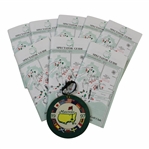 1997 Masters Tournament Bag Tag with Eight (8) 1997 Spectator Guides