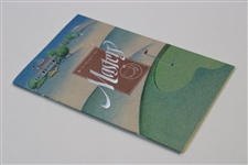 1989 Masters Tournament CBS Sports Broadcast Guide Booklet