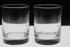 Augusta National Golf Club Members 2000 New Year Rocks Glasses