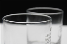 Augusta National Golf Club Members 2000 New Year Rocks Glasses