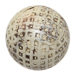 Vintage Bobby Jones Mesh Pattern Golf Ball