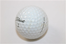 Gary Player Signed 1999 OPEN at Carnoustie Golf Links Logo Golf Ball JSA ALOA