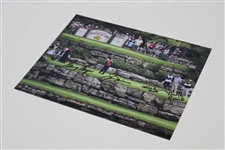 Nicklaus, Player, Geiberger & Baird Signed Legends of Golf Tee Shot Photo JSA ALOA