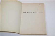 1978 'Five Lessons The Modern Fundamentals of Golf' Collector's Edition Book by Ben Hogan