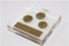 Three (3) National Golf Day Medals Presented to Thomas W. Crane - National Golf Fund