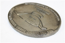 1953-1968 Seniors' Teacher Trophy Championship Medallion/Weight  - Thomas W. Crane