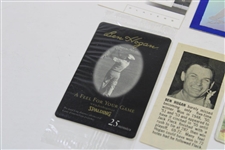 Six (6) Ben Hogan Golf Trading Cards