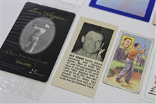 Six (6) Ben Hogan Golf Trading Cards