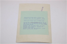 Peter Thomson Signed 1967 B&W Tee Shot Press Assoc. Photo JSA ALOA