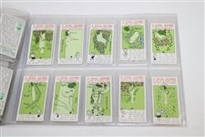 Set of Thirty-Six (36) W.A. & A.C. Churchham 'Jovial Golfers In Search Of The Perfect Course' Golf Cards