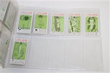 Set of Thirty-Six (36) W.A. & A.C. Churchham 'Jovial Golfers In Search Of The Perfect Course' Golf Cards