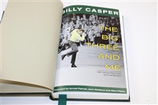 Billy Casper Signed Ltd Ed 2012 'The Big Three and Me' Book #840/1500 JSA ALOA
