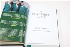 Billy Casper Signed Ltd Ed 2012 'The Big Three and Me' Book #840/1500 JSA ALOA