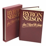 Byron Nelson Signed Ltd Ed 1993 How I Played The Game Book #137/500 in Slipcase JSA ALOA