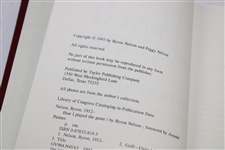 Byron Nelson Signed Ltd Ed 1993 'How I Played The Game' Book #137/500 in Slipcase JSA ALOA