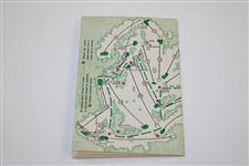 1954 Masters Tournament Spectator Guide - Sam Snead Winner