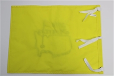 Jack Nicklaus Signed 2018 Masters Embroidered Flag with Years Won Notation JSA ALOA