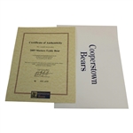 Jack Nicklaus Signed Ltd Ed 2003 Masters Cooperstown Bear #65/100 in Original Box JSA ALOA