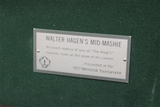 Walter Hagen's Favorite Club - Ltd Ed Mid-Mashie Presented at the 1977 Memorial Tournament