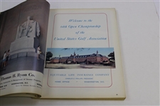 1964 US Open at Congressional Country Club Official Program - Ken Venturi Winner