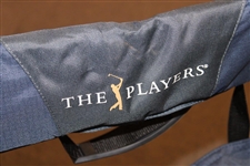 Four (4) The PLAYERS Championship Navy Fold Up/Carry Chairs