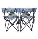 Four (4) The PLAYERS Championship Navy Fold Up/Carry Chairs
