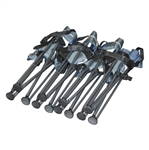 Four (4) The PLAYERS Championship Navy Fold Up/Carry Chairs