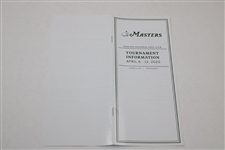 Four (4) 2020 Masters Wednesday Ticket with Information - Postponed Event