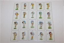 Complete Twenty (20) Golf Card Set of Golfing Greats