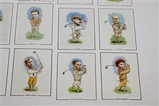 Complete Twenty (20) Golf Card Set of Golfing Greats