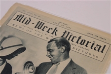 1931 Mid-Week Pictorial with Billy Burke & His Wife on Cover