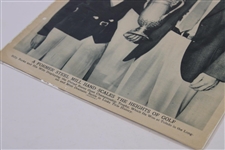 1931 Mid-Week Pictorial with Billy Burke & His Wife on Cover
