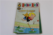 Seven (7) Golf Themed Comic Book Covers