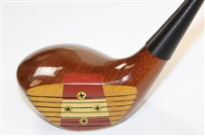 Titleist Driver #W6951 Persimmon Head Tour Model Oil Hardened Steel Shaft