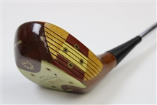 Titleist Driver #W6951 Persimmon Head Tour Model Oil Hardened Steel Shaft