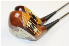 Cleveland Driver & 4 Wood Persimmon Driver Tc15 Oil Hardened 