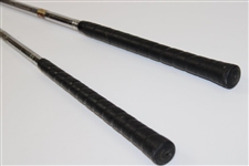 Spalding Drivers 2 Persimmon Heads Steel Shafts Stiff Faces