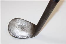 Rut Niblick No Name Grip Remake Horsehide Club 37 Long Circa 1890'S Smooth Face