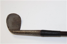 Rut Niblick No Name Grip Remake Horsehide Club 37 Long Circa 1890'S Smooth Face