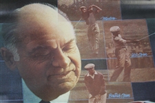 Ben Hogan Observing Club Poster with Major Victory Images 