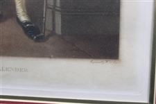 Henry Callender Esq. The Society Of Golfers At Blackheath Print by Will Henderson