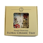 Augusta National Masters Berckmans Place Ltd Ed #100/100 Hand Painted Floral Ceramic Tray New in Box