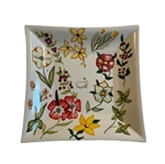 Augusta National Masters Berckmans Place Ltd Ed #100/100 Hand Painted Floral Ceramic Tray New in Box