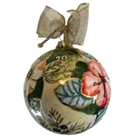 2023 Augusta National Masters Ltd Ed 57/100 Hand Painted Italian Globe Ornament New in Box