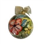 2023 Augusta National Masters Ltd Ed 57/100 Hand Painted Italian Globe Ornament New in Box