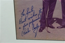 Charles Coody Signed & Inscribed Photo to Jack Sargent - Framed JSA ALOA