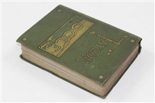 1905 'Taylor On Golf: Impressions, Comments, and Hints' Golf Book By J.H. Taylor