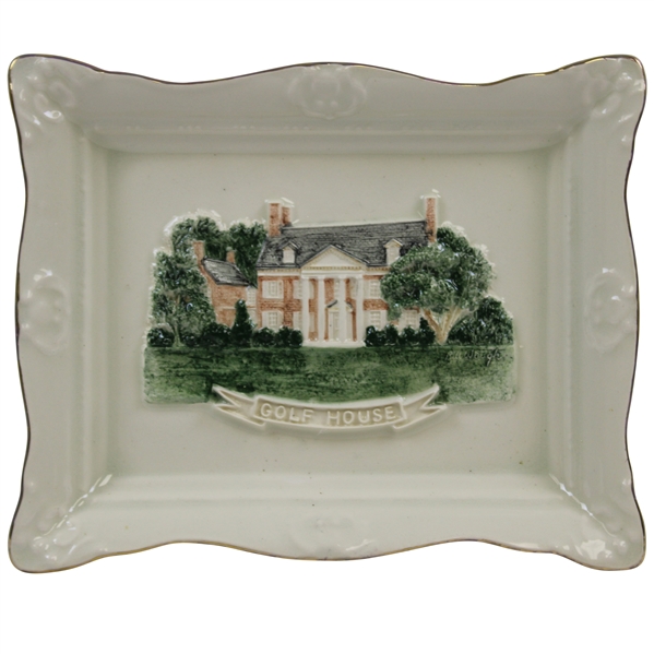 U.S.G.A. 1894-1994 Golf House Plaque by Artist Bill Waugh